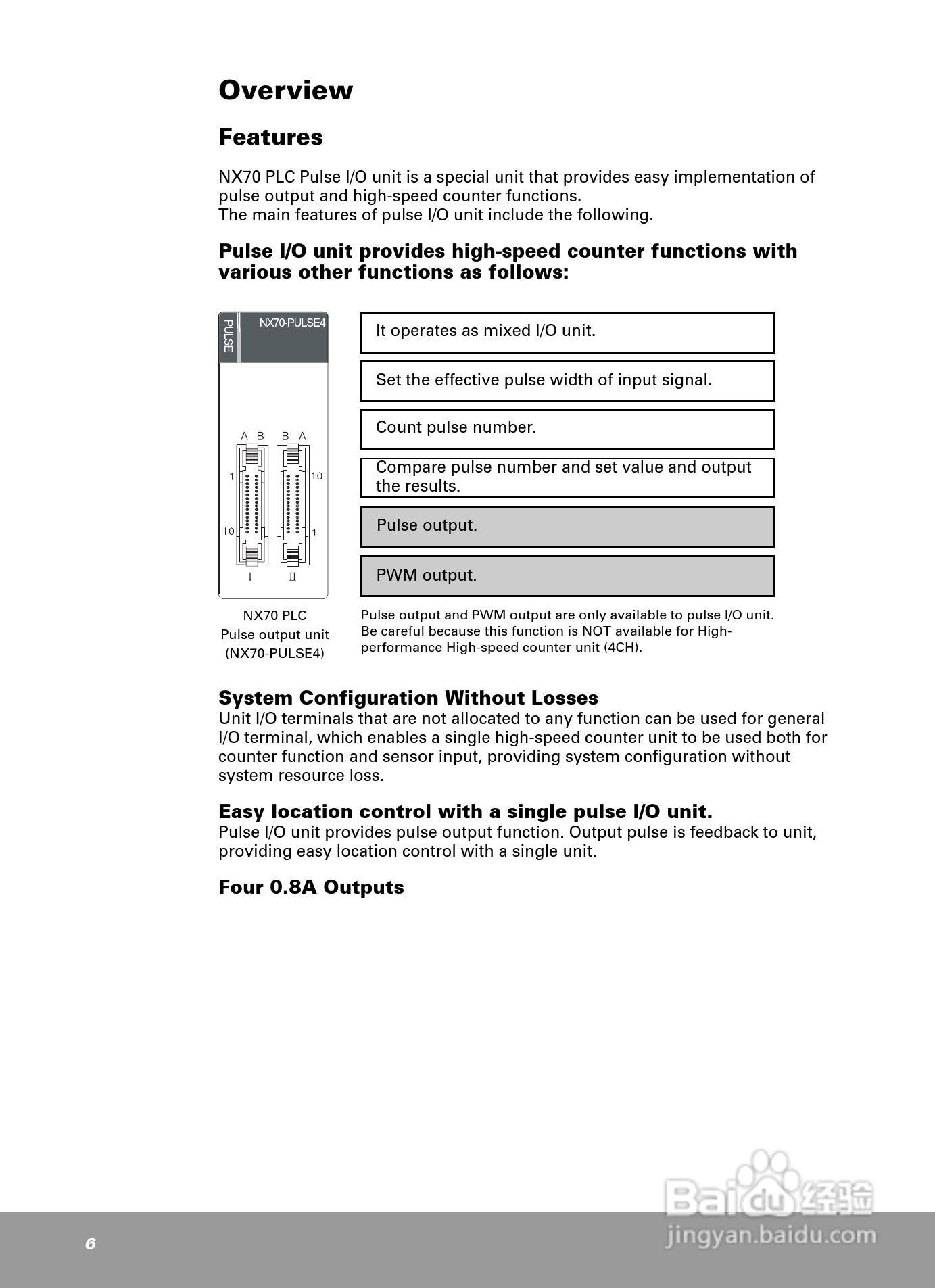 OEMax NX70高性能脉冲输出模块安装手册:[1]