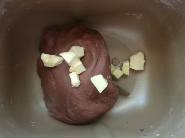 可可巧克力豆吐司