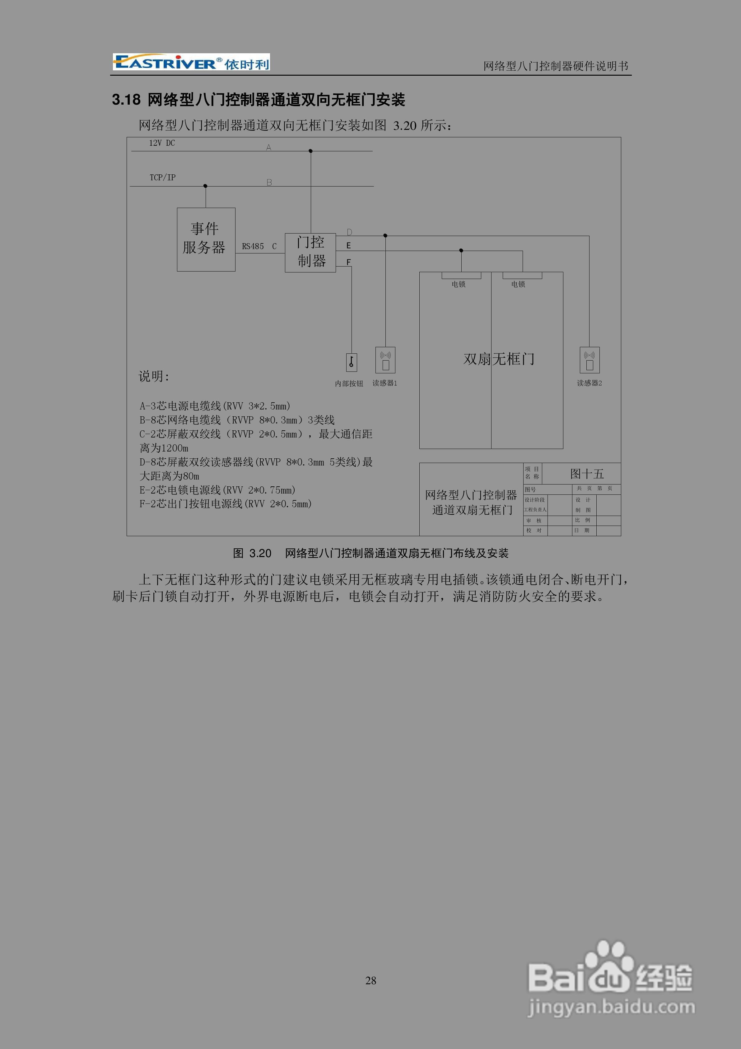 依时利ER-8000网络型八门控制器硬件使用说明书:[3]