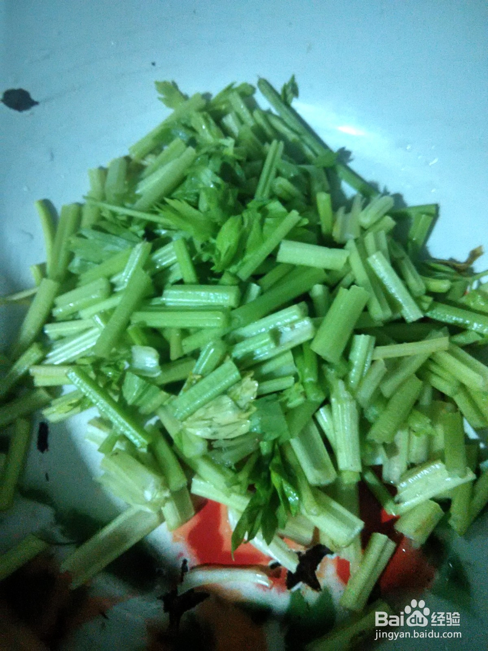 葱爆土豆丝炒芹菜