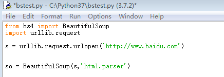 python爬虫BeautifulSoup的简单使用