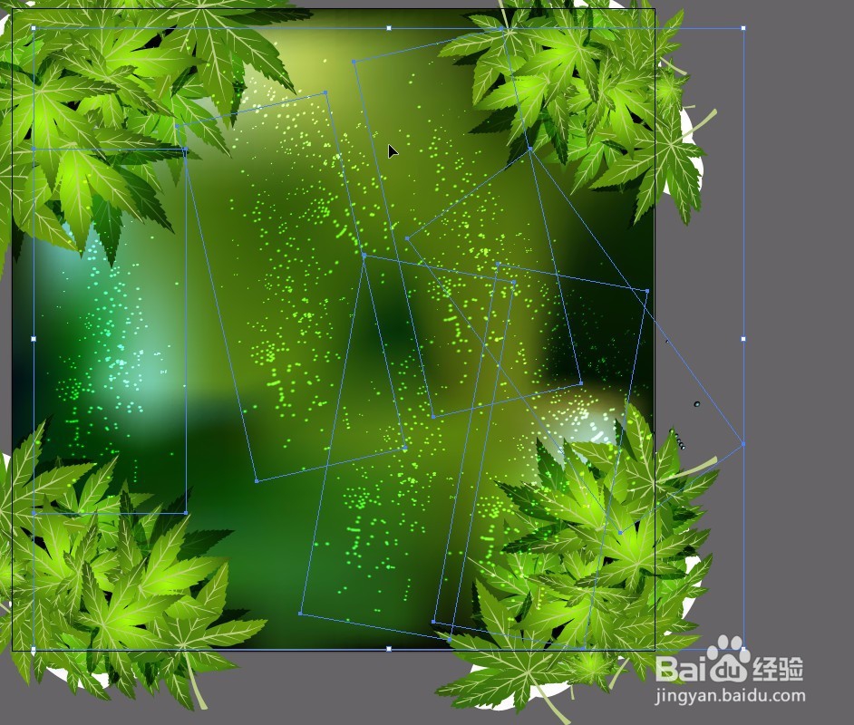 AI教程森林绘制Illustrator cs6