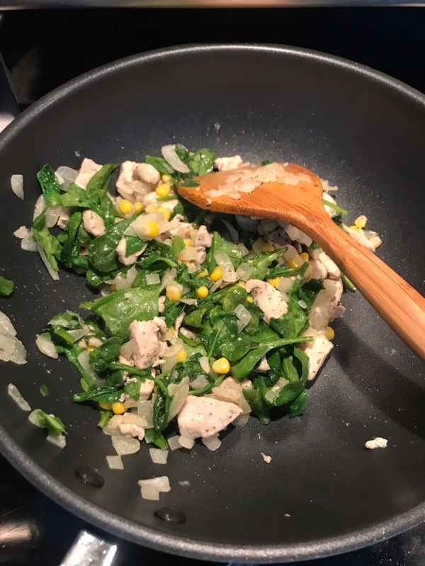 鸡胸肉菠菜咸派