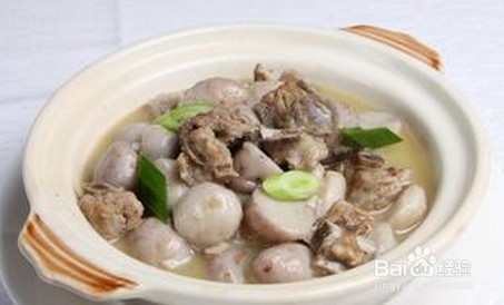 奶芋头烧排骨