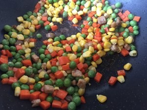 食补佳品炒四丁的做法