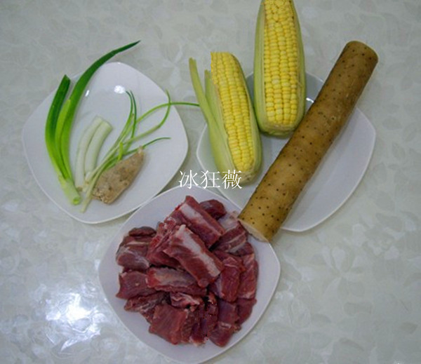 甜玉米山药排骨