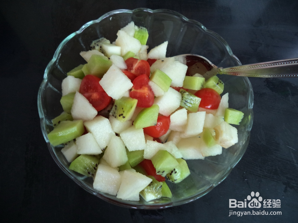 水果沙拉面包怎么做