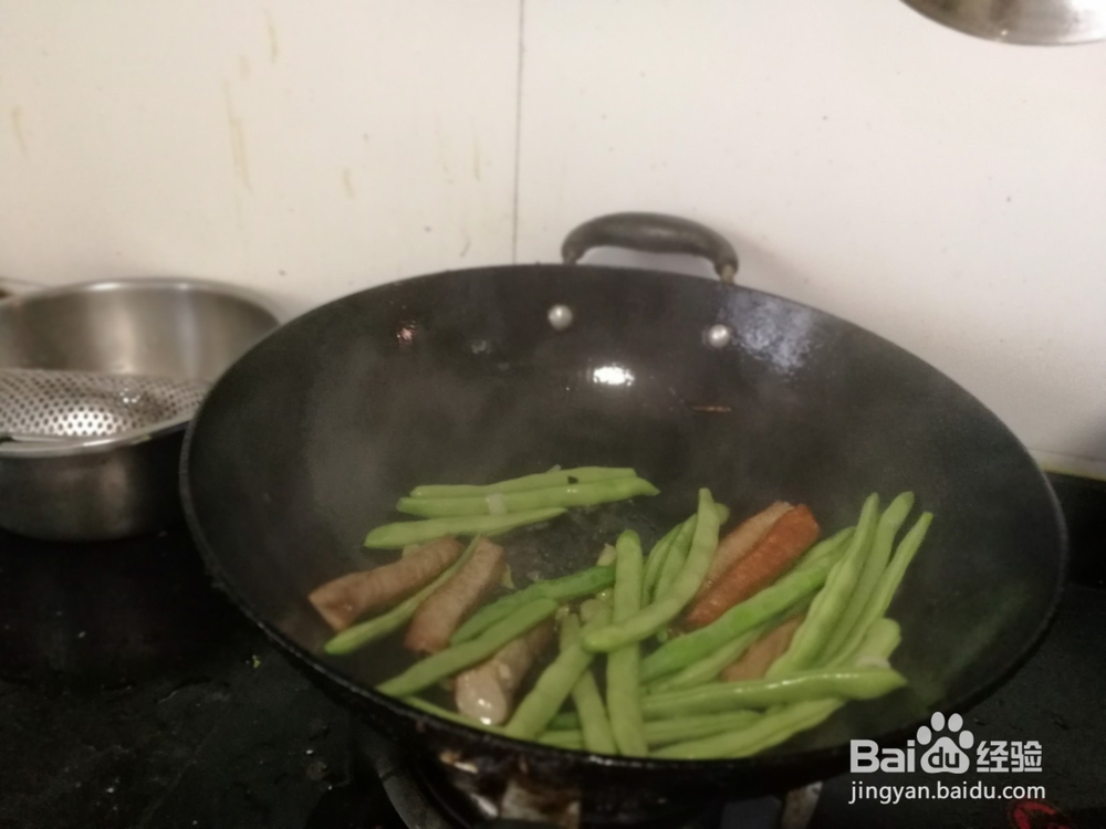 猪肉条炖豆角