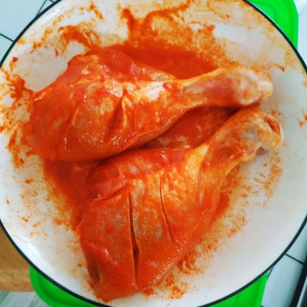 电饭煲奥尔良鸡腿