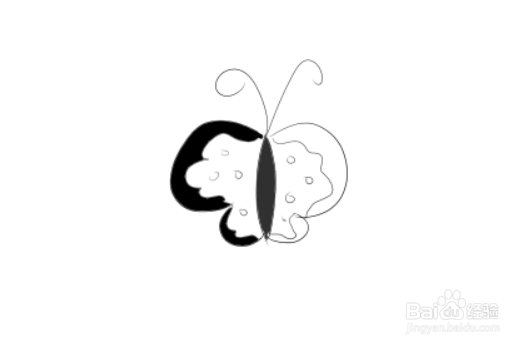 简笔画之如何画一只蝴蝶