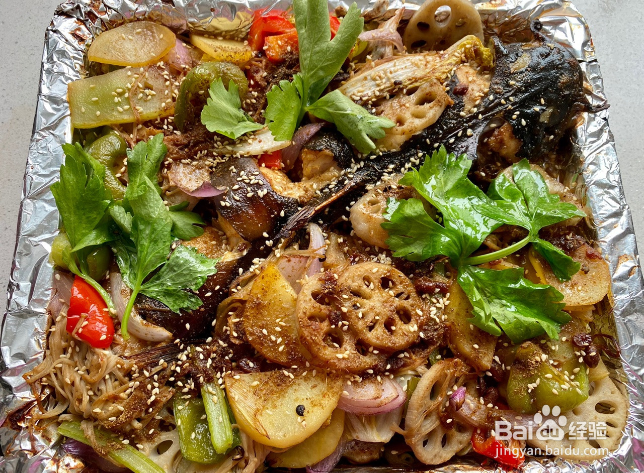 酱香烤鱼烤箱版的做法