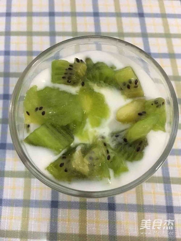 奇异果杯的做法