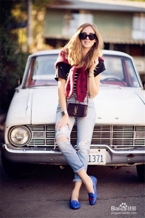 牛仔裤这样搭,普通女孩也能超时尚哦!