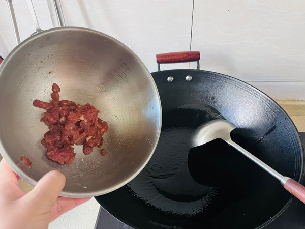 肉沫茄子盖浇饭