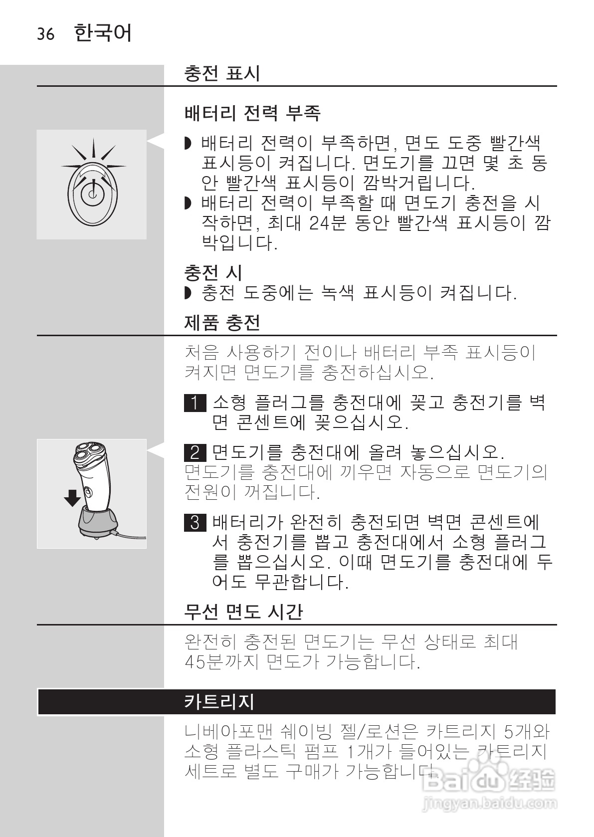 PHILIPS HQ7740剃须刀说明书:[4]