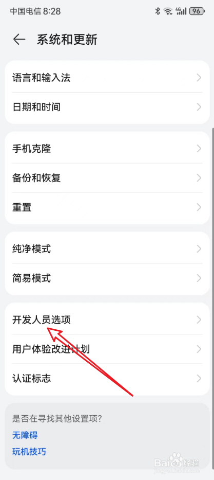 华为手机开发者选项在哪里打开
