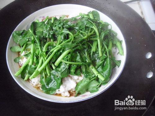 花样米饭——西洋菜鸡蛋蒸饭