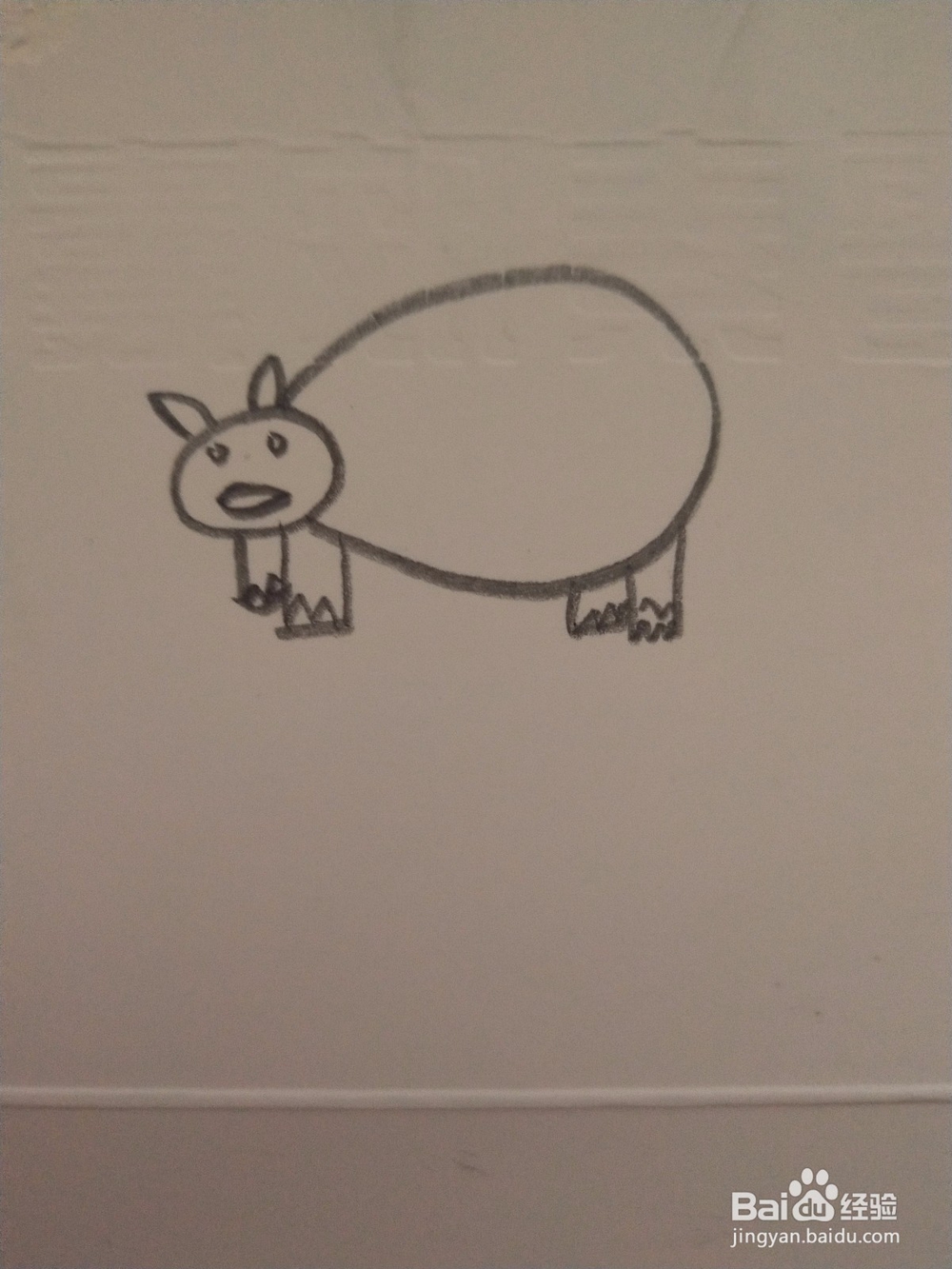 小猪简笔画怎么画