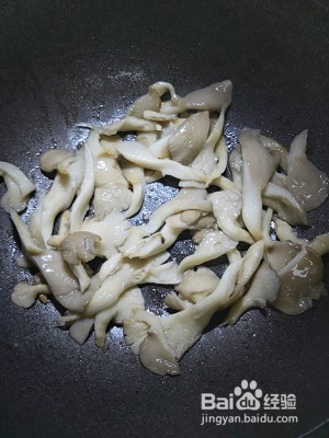 干煸平菇的制作教程
