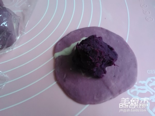 螺旋紫薯包的做法