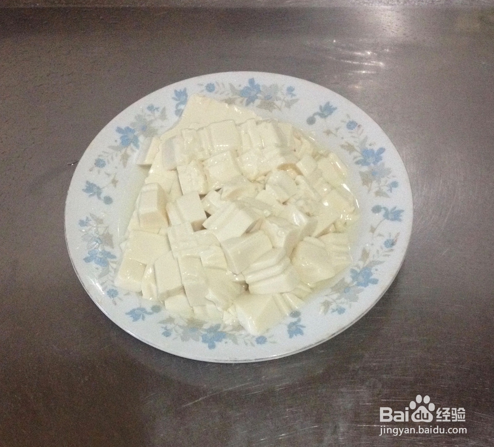 豆腐——五彩鸡蓉嫩豆腐做法