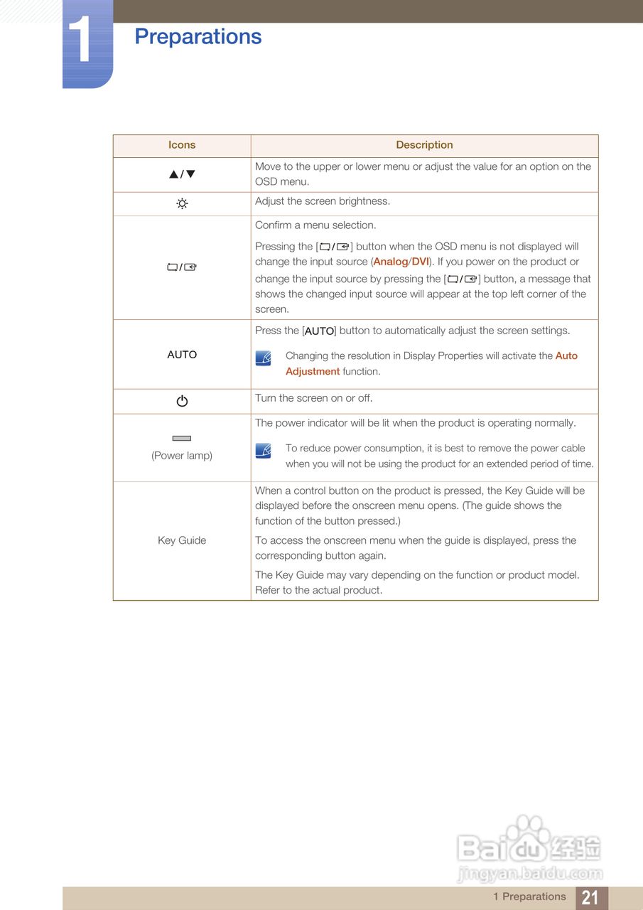三星S24B150BL液晶显示器使用说明书:[3]