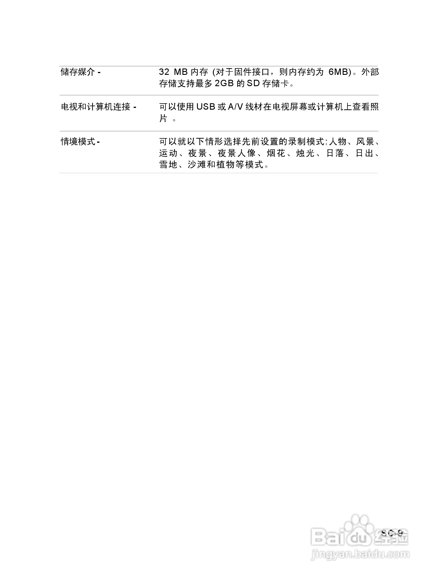 威达ViviCam 8625数码相机使用说明书:[1]