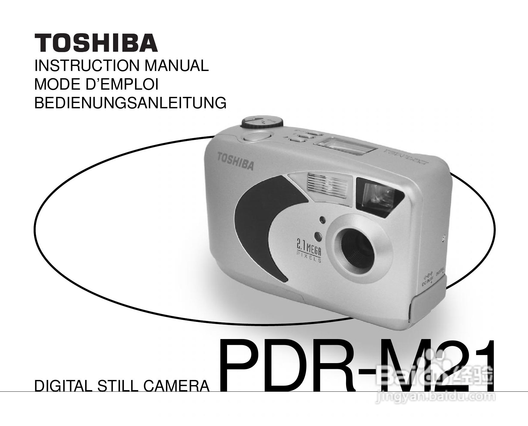 东芝PDR-M21数码相机使用说明书:[1]