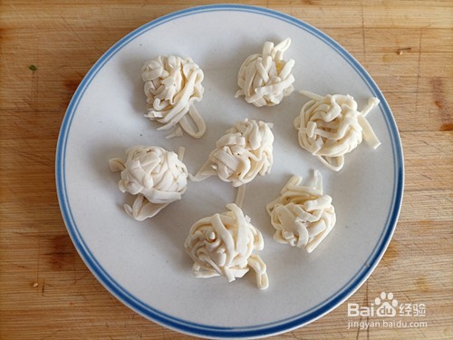 香炸面条球的做法