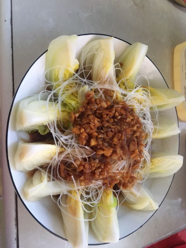 蒜蓉粉丝娃娃菜