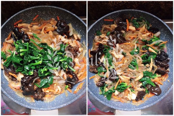 韩式杂菜炒粉丝