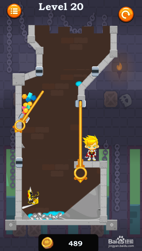 如何通过Caio Hero Rescue的Level 20？