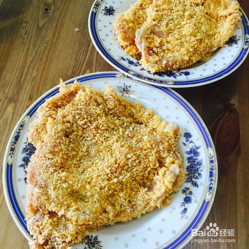 劲脆黄金炸猪排的做法