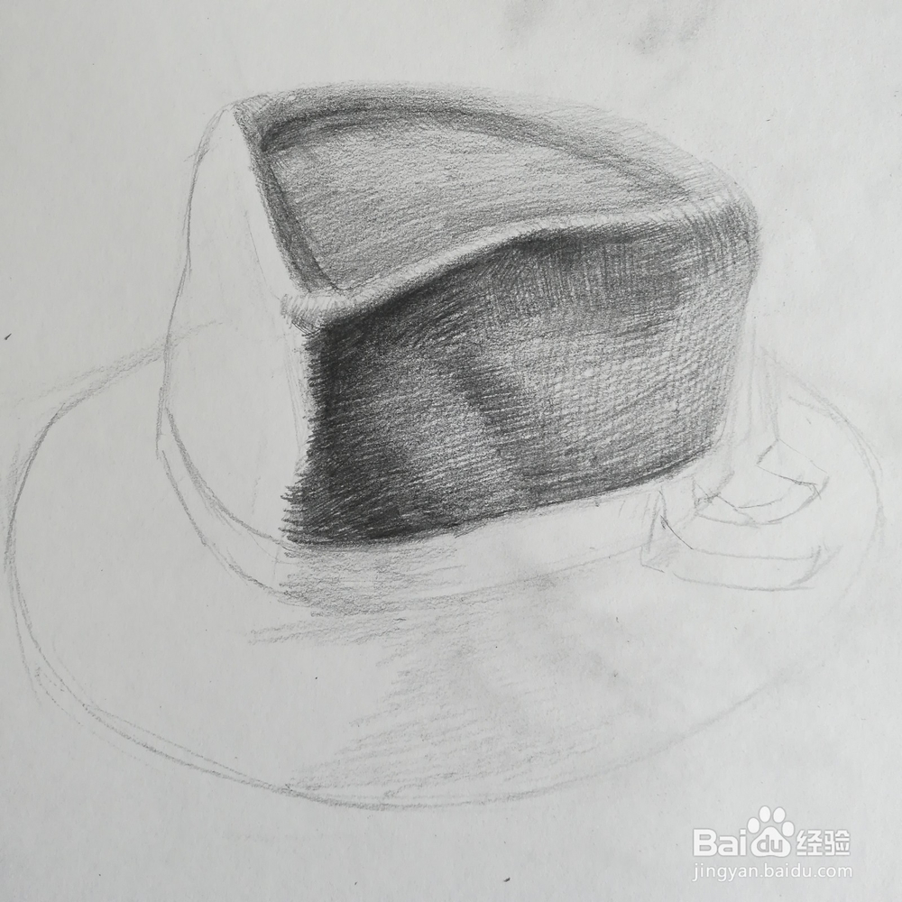 帽子的素描过程 素描帽子怎么画
