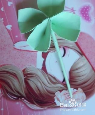 DIY四叶草折法图解教程