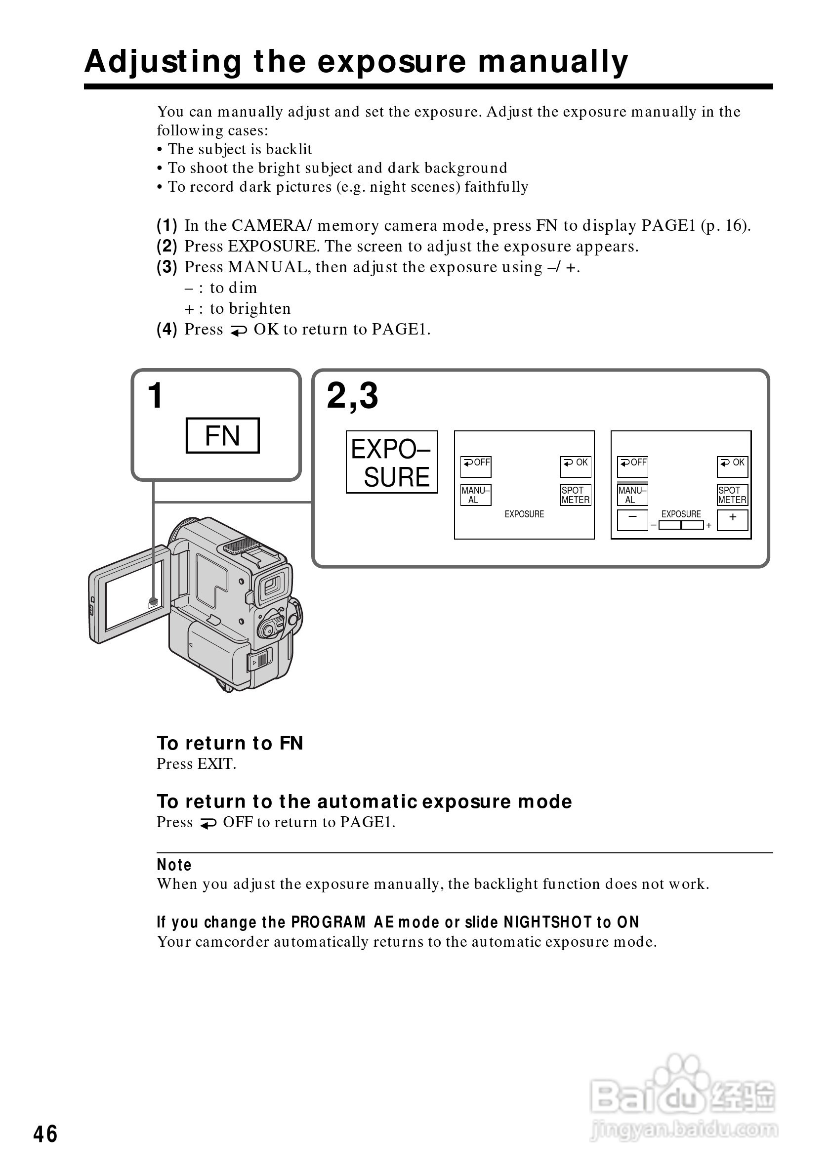 索尼DCR-PC5数码摄像机说明书:[5]