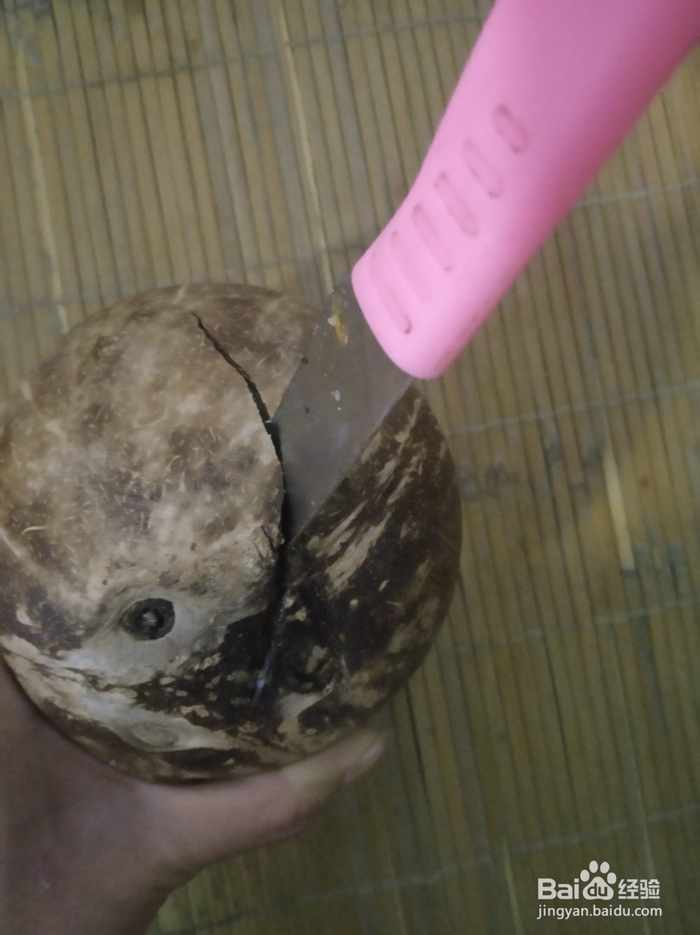 巧开椰子——开动脑筋