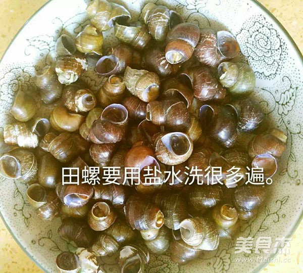 爆炒田螺的做法