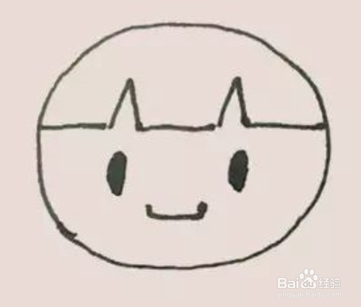 可爱卡通女生简笔画
