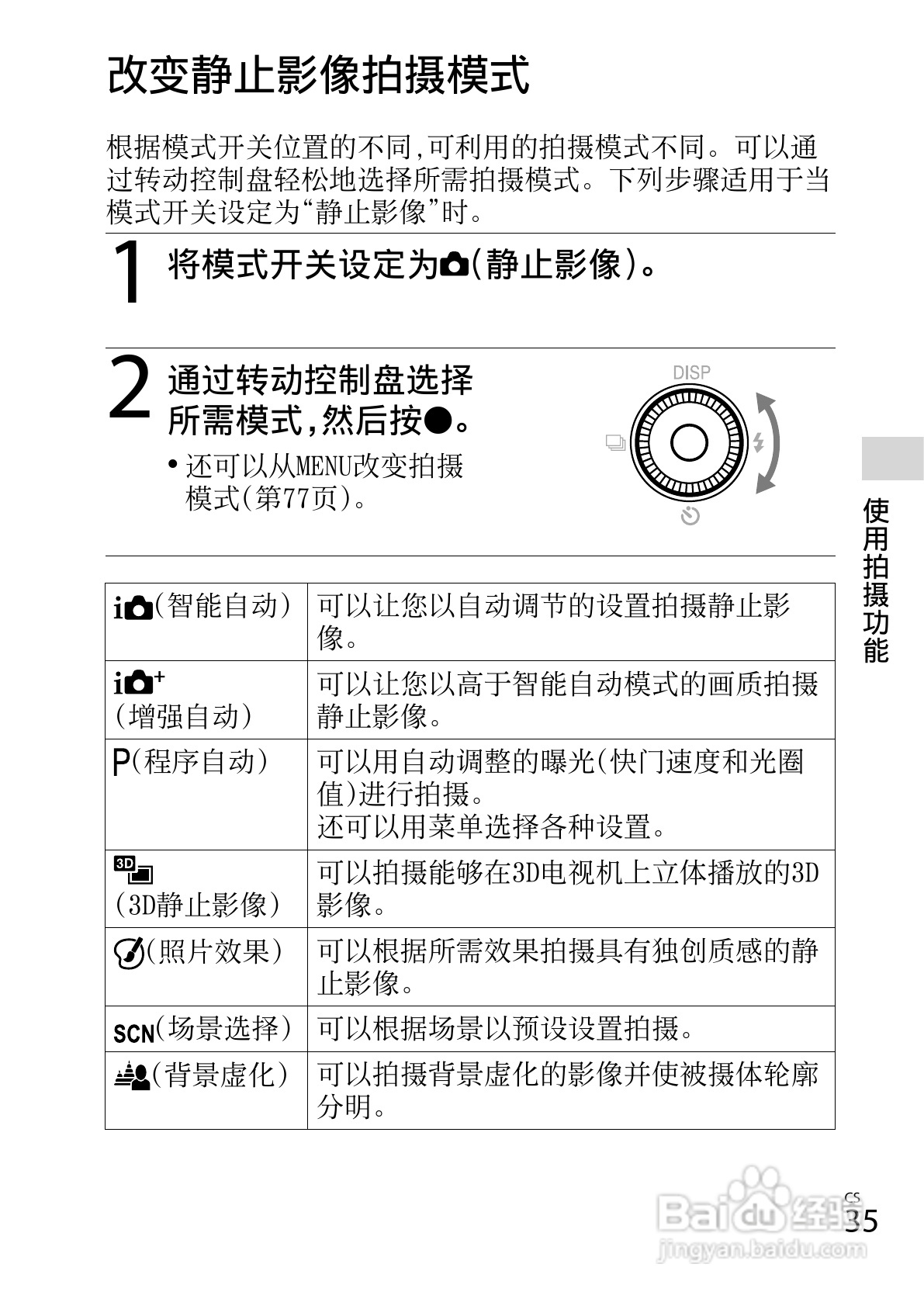 索尼DSC-WX150数码相机使用说明书:[4]