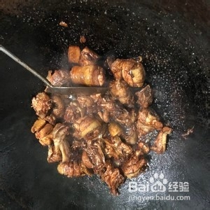 地锅鸡制作过程