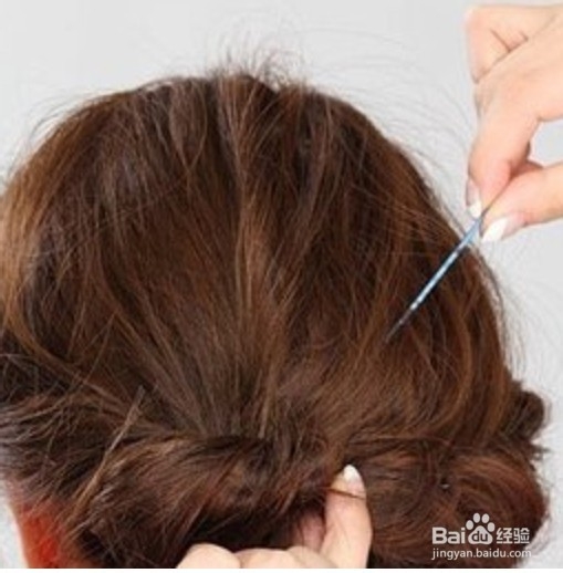 一分钟中短发瞬间变复古女神