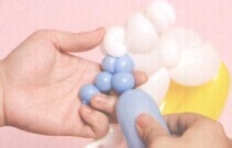 魔法气球造型系列之气球小木马