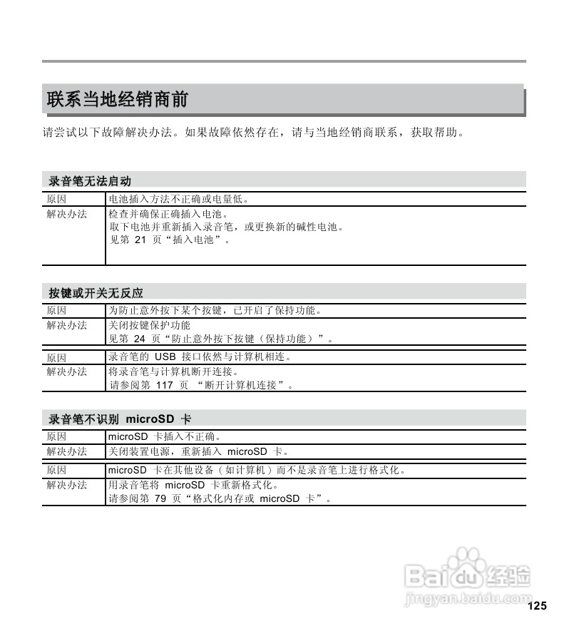 三洋ICR-EH800D数字式录音笔使用说明手册:[7]