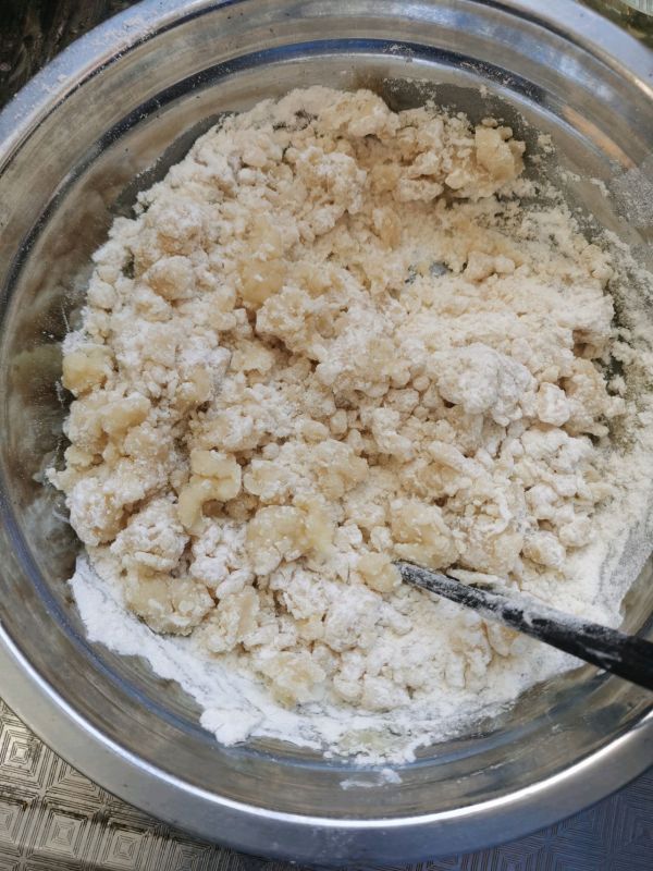 酥脆松软板栗饼简单操作