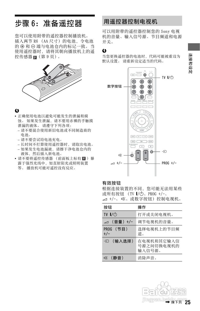 索尼BDP-S185蓝光播放机使用说明书:[2]