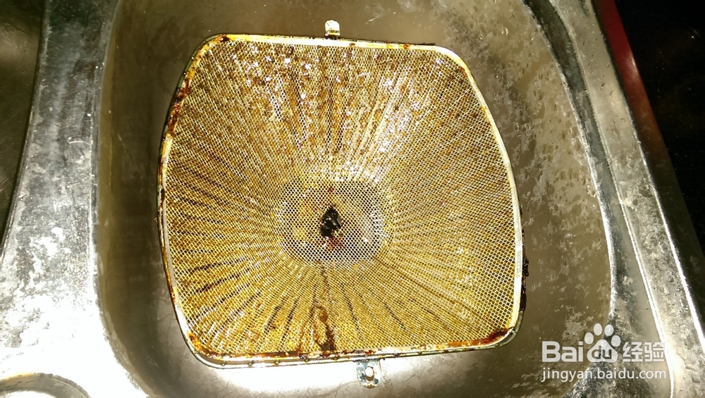 清洗抽油烟机的超简便方法