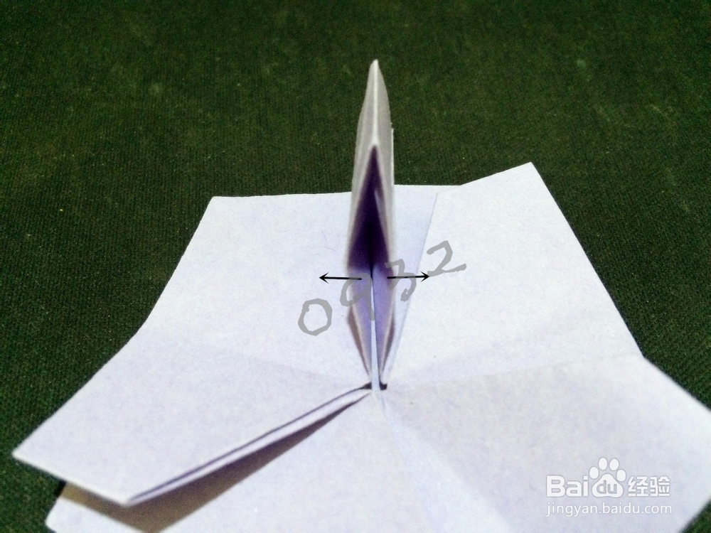 手工折纸制作：[3]五角星樱花