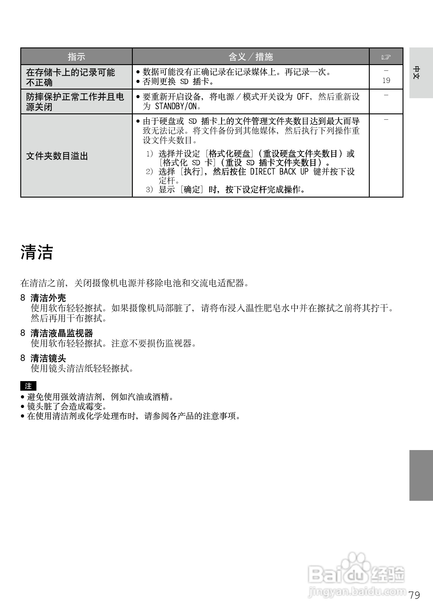 JVC GZ-HD7AG/AH摄像机使用说明书:[8]