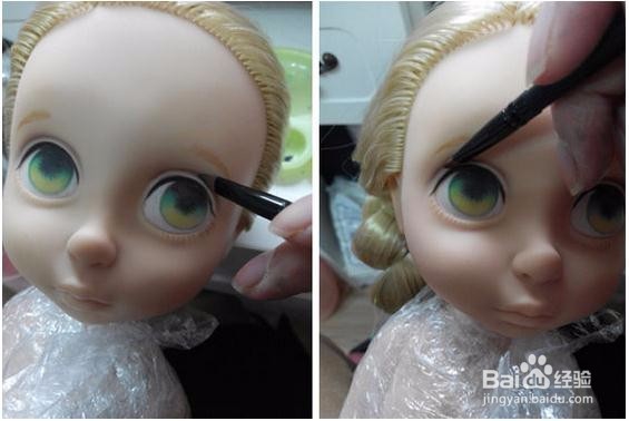 沙龙娃娃化妆教程